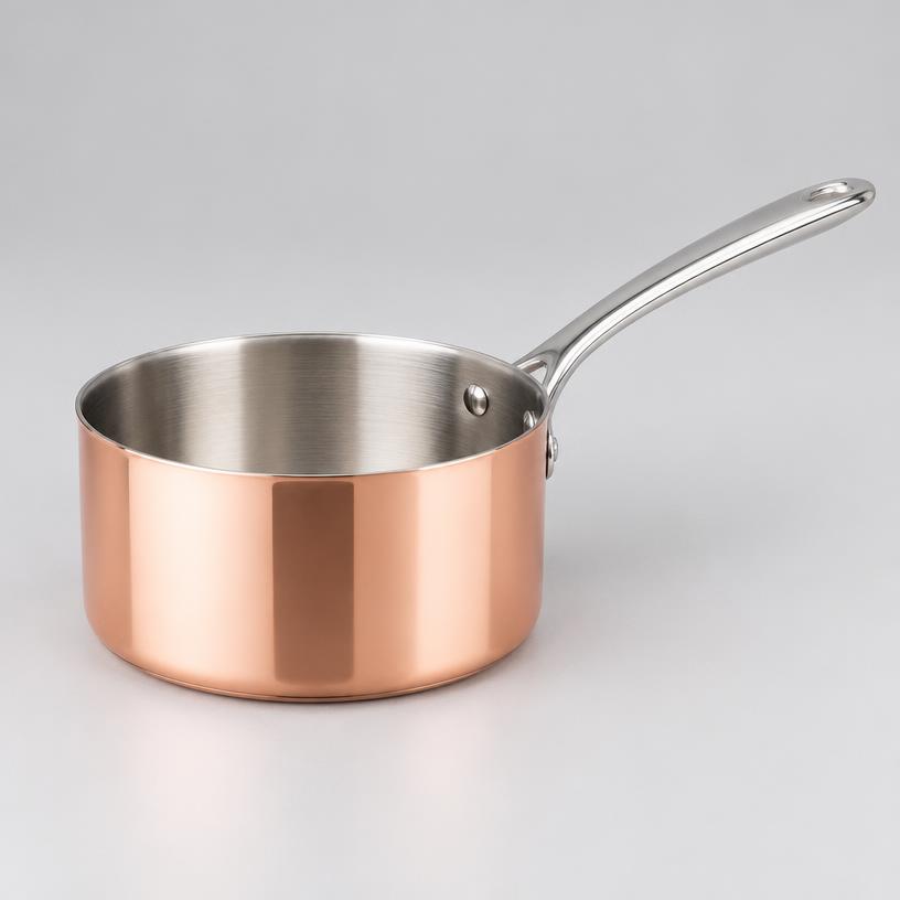 Copper mini saucepan